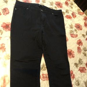 Women’s casual slacks black size 14